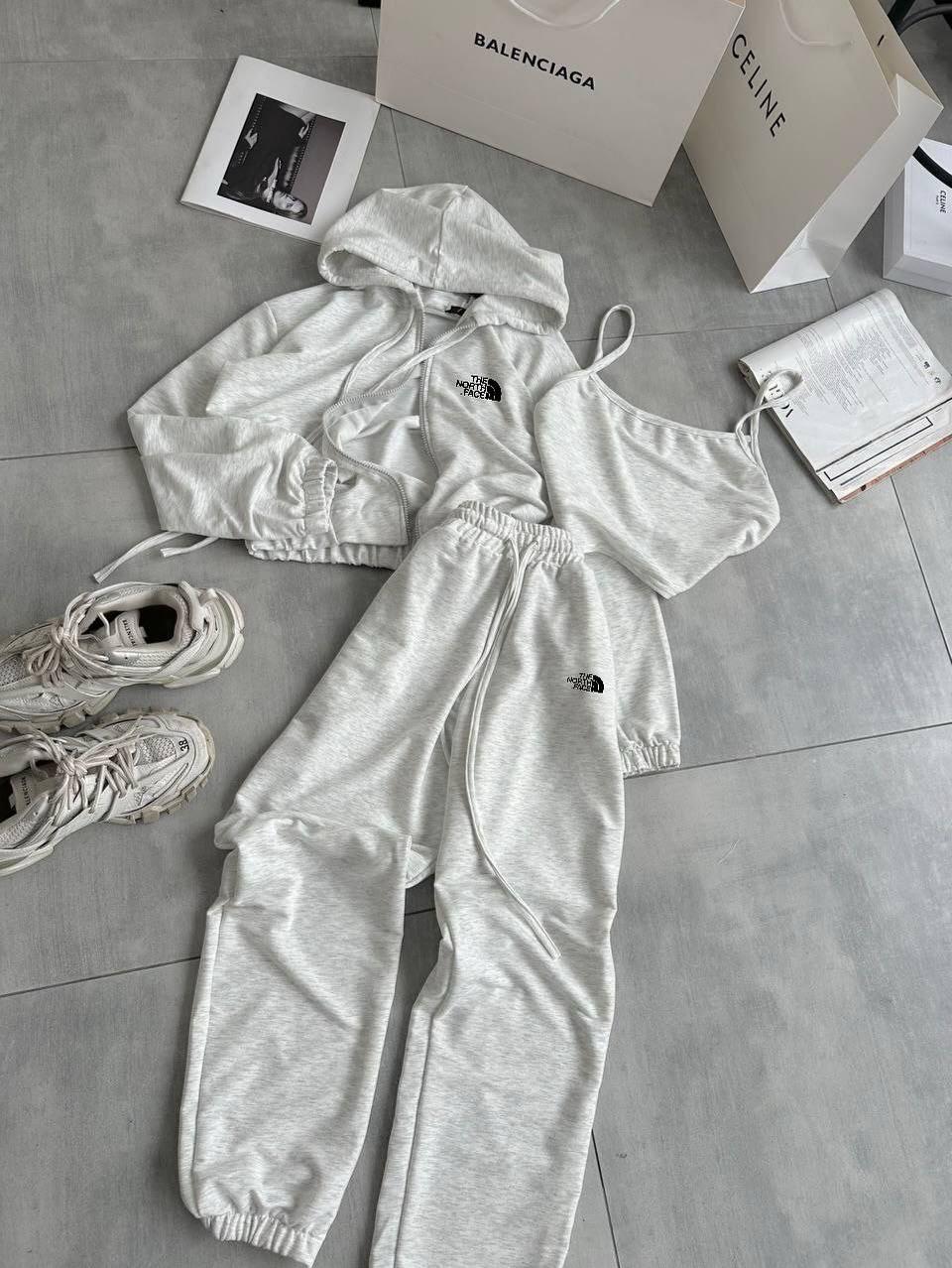 NRTH 3'LÜ GRİ OVERSIZE TAKIM