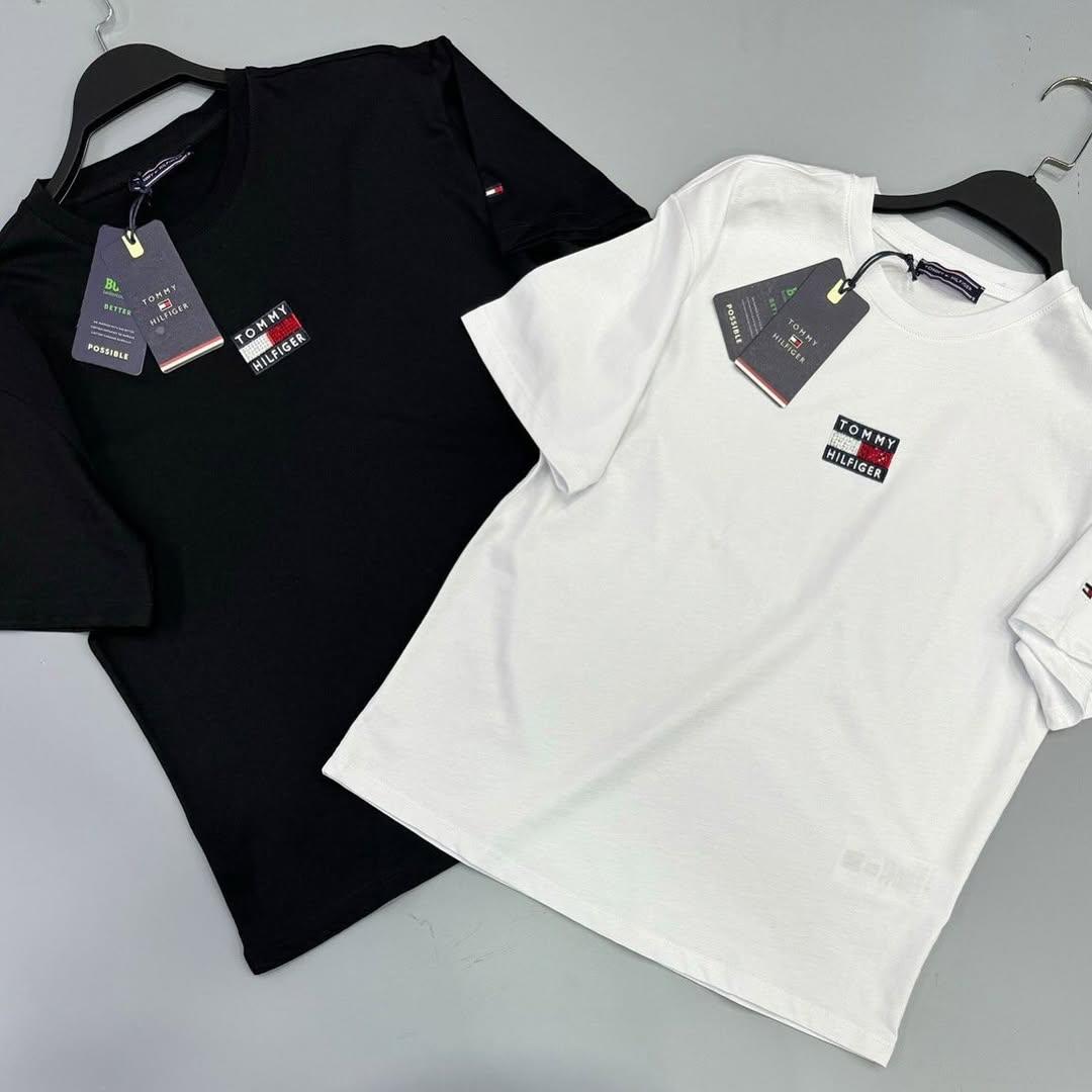 TOMMY 2'Lİ TİŞÖRT SİYAH-BEYAZ