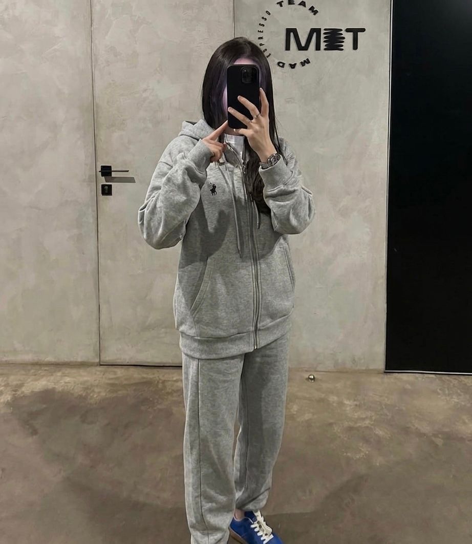 POLO GRI ALT-ÜST 2'Lİ SET